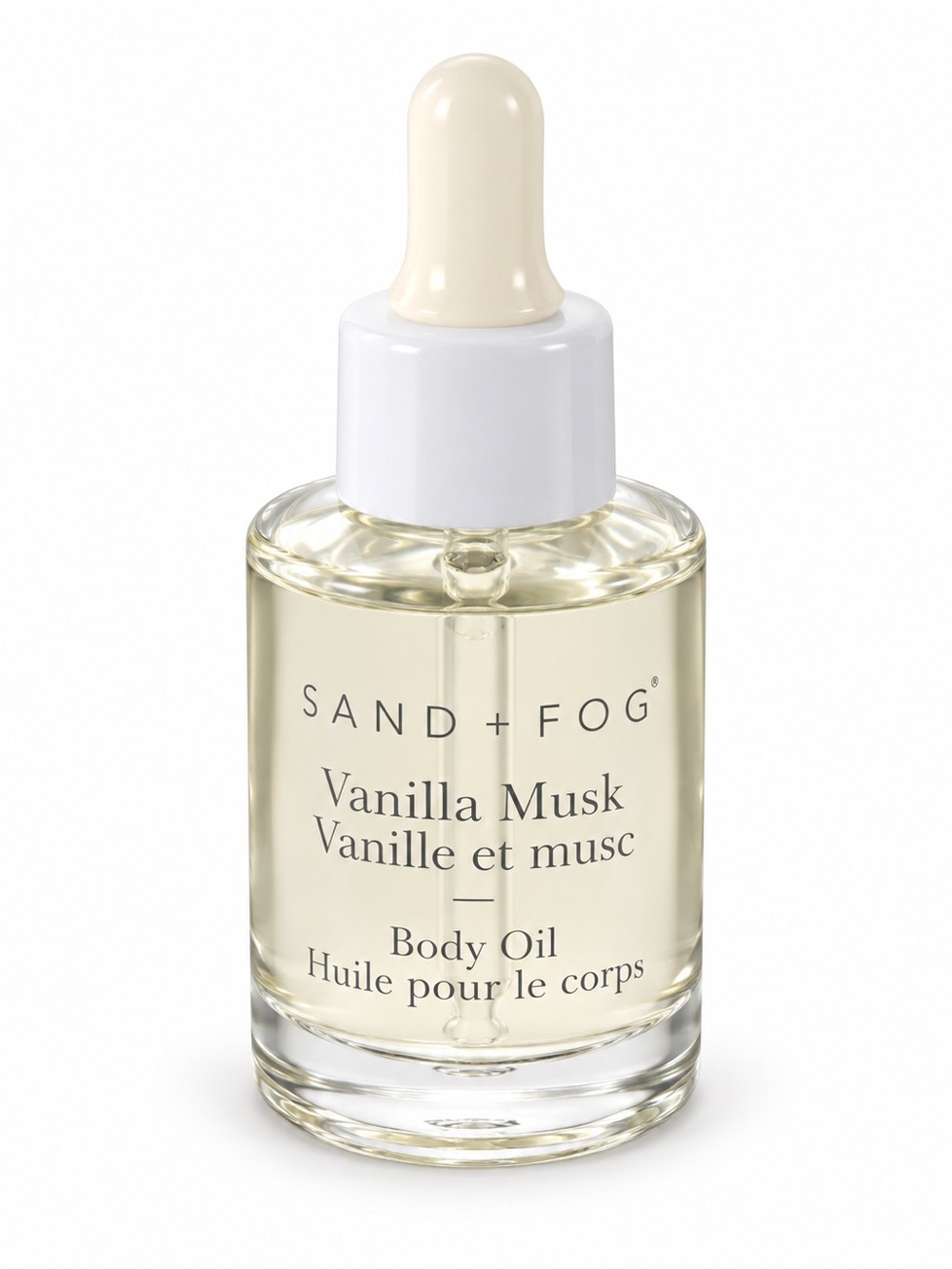 SAND + FOG Vanilla Musk Body Oil — Cream